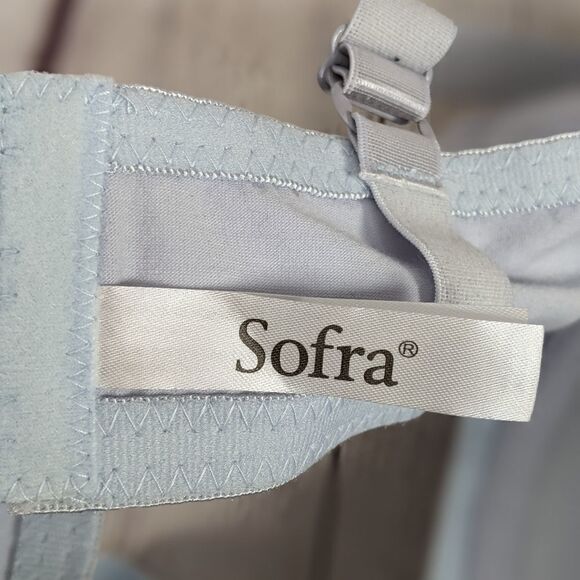 NWT Sofra Full Cup Wire Free Bra Wide Straps 3 Hooks Cup D (BR4430ND) - Picture 8 of 9